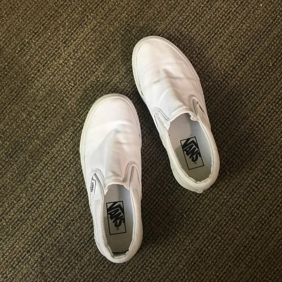 white vans poshmark
